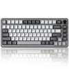 YUNZII B75 PRO Wireless Mechanical Keyboard,75% Layout with Knob,Hot Swap
