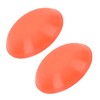 2Pcs Golf Force Pads Orange Rubber Reusable Skill Improvement Enhanced