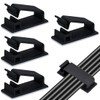 GEJ-Tech Cable Clips, Wire Organizer, Cable Holder, Double Sided Tape,