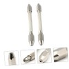LALAFINA 3sets Mini Hand Drill Pin Vise Hexagonal Double Head