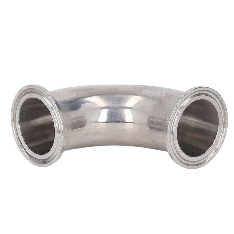Sanitary Elbow Fitting 90° Stainless Steel Good Sealing Rustproof Pipe
