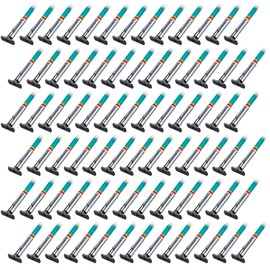 Xuhal 80 Packs Tyre Tread Depth Gauge Color Coded Tire Depth Gauge Tool Tire Tread Accurate Measurement Tools