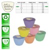 Just Pudding Basins Pastel Rainbow Colours 1 Pint Basin and