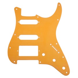 SSH Guitar Pick Guard Aluminum Alloy Orange Electric Guitar Pickguard Scratch Plate for Protection