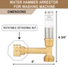Lingmfg Pipe Fittings Water Hammer Arrestor LING-WMWHA-SS-O-2