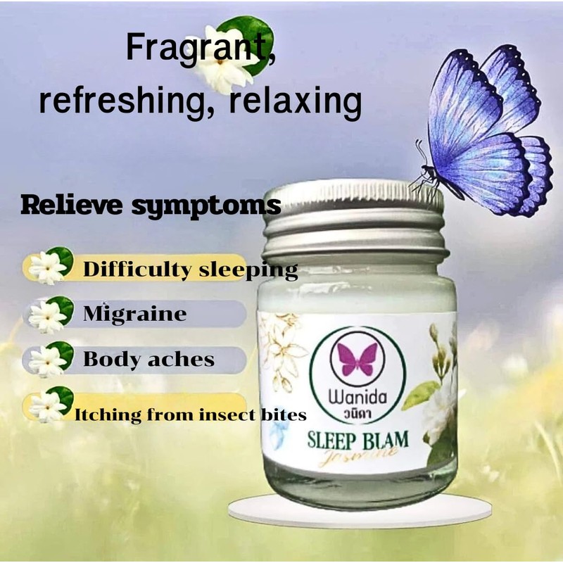 Generic Sleep Balm with Jasmine, Herbal Relaxation Balm for Sleep,