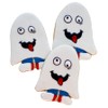 1 Dz. Trick or Treat Ghost Cookies! Great for the classroom! Themed Party Favors or Gift!