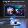 Projector with WiFi 6 and Bluetooth 5.2, HYTOBP Y3 800