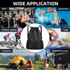 Vnezakl Drawstring Backpack Bags Bulk Water Resistant String Sport Gym
