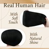 Sunny Clip in Human Hair Extensions 22inch Jet Black Clip
