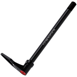 12 mm Quick Release Axles for Bicycle Forks and Rear Bicycle Frame, Mountain Bike and Road Bike Aluminium Hub Adapter Axle with Adjustable Swivel Handle, Thread Pitch: 1.0 mm, Length: 168 mm