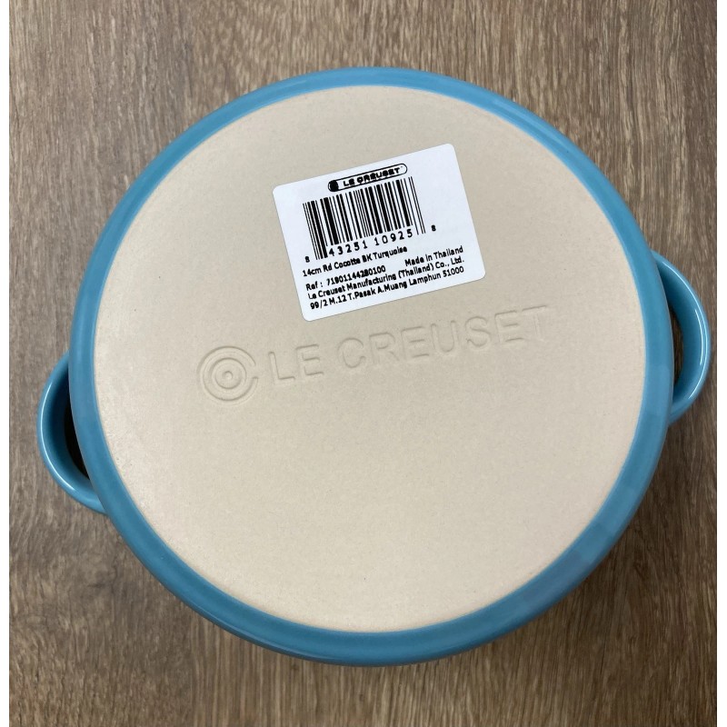 Le Creuset "Turquoise" 24 Oz Mini Cocotte LE CREUSET Petite