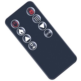 ZWP Replacement Remote Control fit for Various Brand Recessed Mounted Electric Fireplace,Replacement for Homedex HDX-14001 HDX14063 COZE42 COZE52 for Dimplex X40003BK for Glitzhome GH20270 2019200003