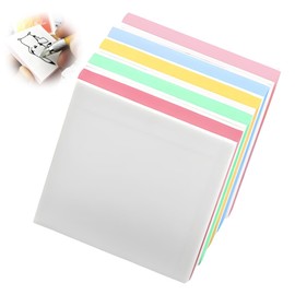 YJRUNFU Eraser Hanko, Soft Rubber Stamp Material, Square, Easy Carving, Carving, For Learning, Arts Classrooms, Home DIY Crafts Seals, Set of 5 (Square 2.0 x 2.0 inches (5 x 5 cm) Thickness 0.3 inches