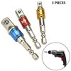 Willingood, 3-Piece Socket Adapter [1/4 inch, 1/2 inch, 3/8 inch]