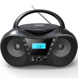 CD Player FM Radio Combo with AUX/USB/Headphone