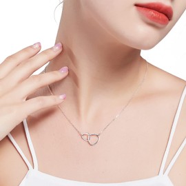 ALoveSoul Soul Sister Gifts Necklace Best Friend Jewelry Birthday Gift for Her Friendship Gifts for Women