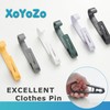 XoYoZo Laundry Hooks with Clips Hanger Closet Organizer Clamps Socks