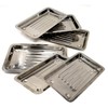 6 Pack Professional Medical Surgical Stainless Steel Dental Procedure Tray
