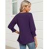 IECCP 3 Quarter Length Sleeve Tops for Women Womens Tops