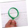 Gogogmee 3 Sets Glass Magnifying Glass Jewelry Tweezers Magnifying Glass