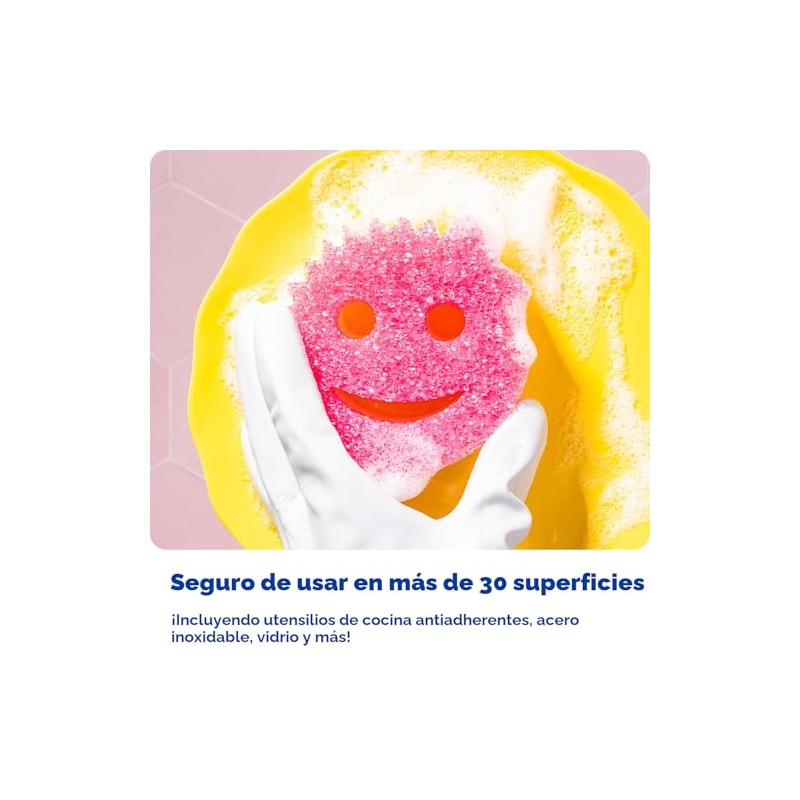 Scrub Daddy Esponjas de Color – Esponjas multiusos para platos