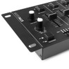 Vonyx STM-3020B 3-Channel Audio Mixer with USB/SD Card Playback, Mic
