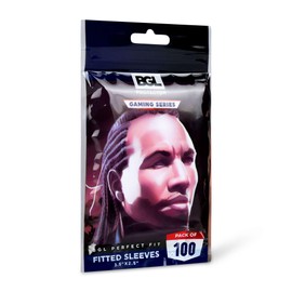 Big Georges Laraque BGL-SLV-FIT BGL Perfect Fit Sleeves Protector Gaming Series for Magic & Game Card Collectors 100 Per Pack 1-Pack (100 Total)