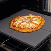Old Stone 4-Piece Glazed Cordierite Pizza Stone Set, Four 7.5