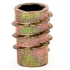E-Z-LOK 8-32 Die Cast Zinc Alloy Hex-Drive Threaded Ins. for