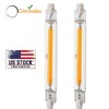 R7s Cob LED Glass Tube J118 Bulb Dimmable For Home