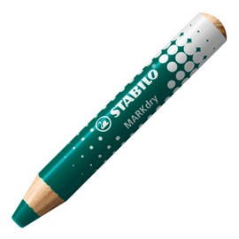 STABILO MARKdry - Whiteboard and Flipchart Marker - Pack of 5 - Green