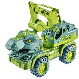 Dinosaurs Car Truck Transport Car Set Dinosaur Car Transporter Carrier Car Crane Kids Toy