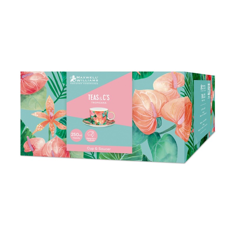 Maxwell & Williams Teas & C's Tropicana Cup & Saucer