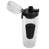 Fruit Infuser Water Bottle Anti Slip Grip Flip Top Lid