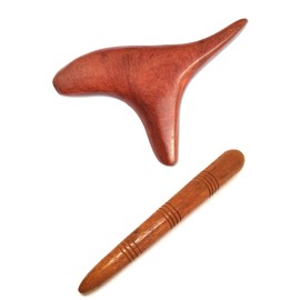 wumio Pressure Point Massage Stick Foot Pressure Point Foot Massage Pressure Point Press (Set of 2)