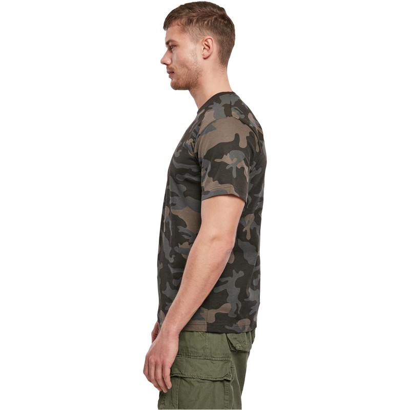 Brandit T-Shirt Various (Camouflage) Colours, Sizes S to 7XL, Dark
