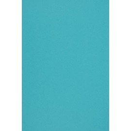 100 Sheets Blue Coloured Paper DIN A4 210 x 297 mm, 140 g, Woodstock Azurro, Eco, Recycled Paper – Ideal for Weddings, Christmas, Birthday, Invitations, Business Cards, Crafts and Decorating