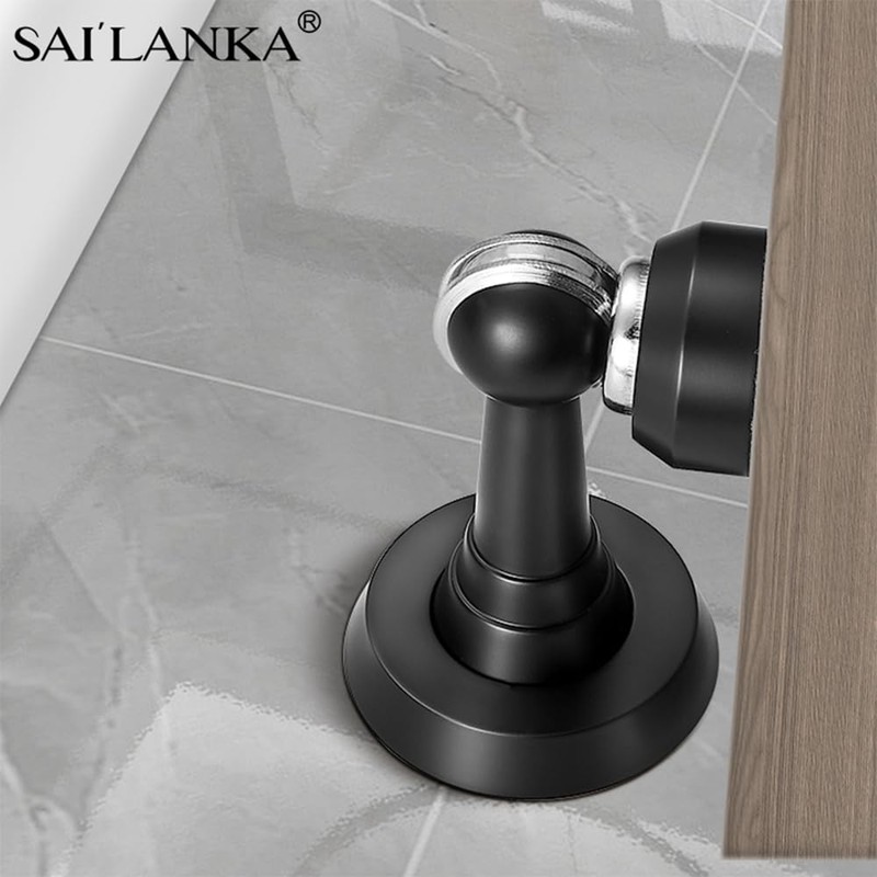 SAILANKA Magnetic Door Stop Brass Heavy Duty Door Stopper Keep
