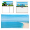 Fish Tank Background Decoration Self Adhesive 3D Aquarium Background Wallpaper
