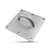 HZSIFU 7.8 x 7.8 Inch D-Ring Anchor Plate for Concrete
