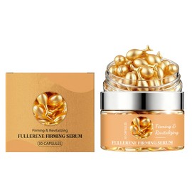 Cápsulas de Sérum Facial Rejuvenecedor, 30 Uds | Esencia Hidratante y Humectante, Piel firme, Cuidado Suave Tipo Agua Esencial Glow, Fórmula Portátil, Uso Diario