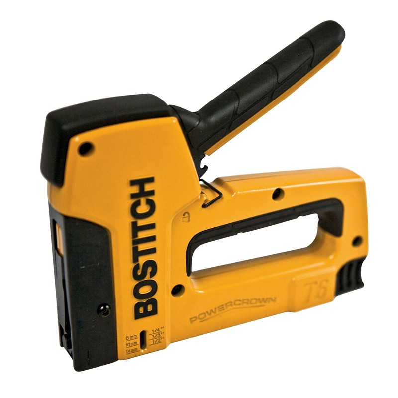 BOSTITCH Stapler, Outward Clinch, Stapling Tacker 14MM Max (T6-8OC2)