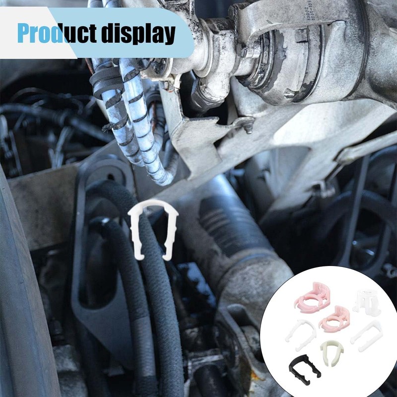 160PCS Car Fuel Line Clips, 7 Sizes Fuel Line Retainer