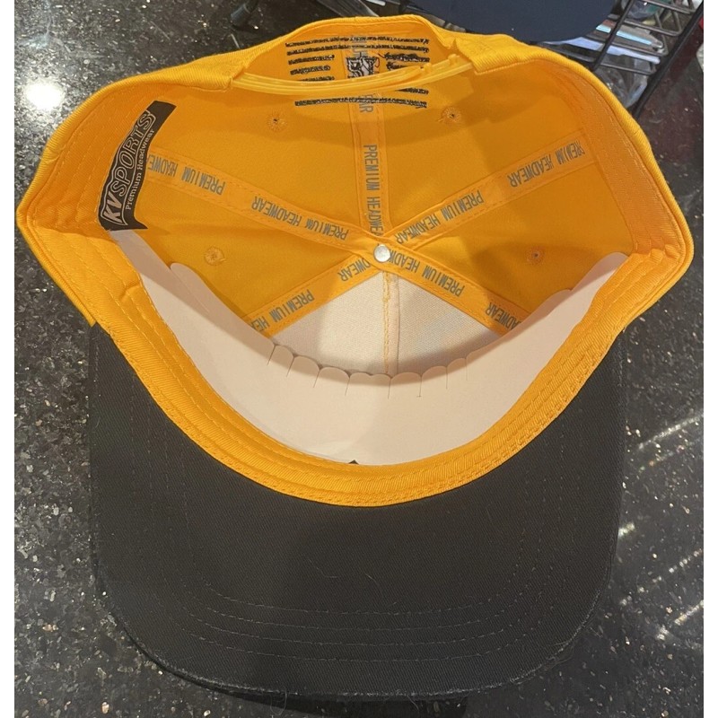 Premium Headwear Roberto Clemente 21 Yellow Baseball Cap Hat Gorra Puerto Rico