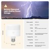 NookNova Rechargeable Light Bulbs with Remote, 10000mAh Battery Operated Light