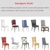 MOLVCE Chair Covers Set of 4 Chair Covers Universal Bi-Elastic