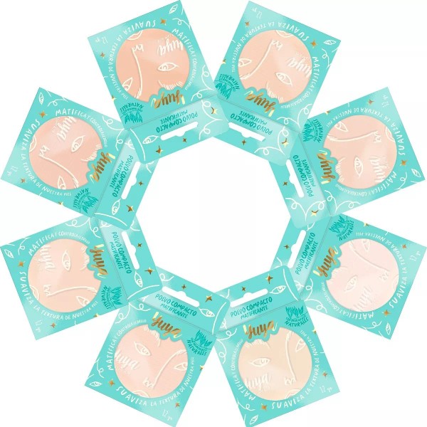 Yuya Polvo Compacto Yuya Efecto Matificante 8 Tonos 12g
