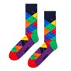Happy Socks, 4 Pack Crew Socks with Gift Box Mixed