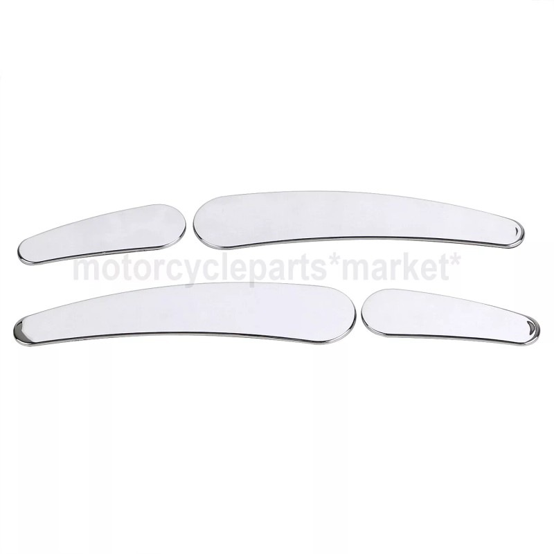 Unbranded Chrome Frame Inserts for Harley Davidson Softail 1984-2007